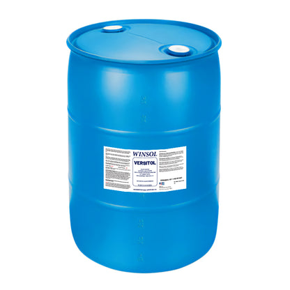 Versitol 55-gallon drum firefighter PPE cleaning detergent for municipal and industrial fire departments