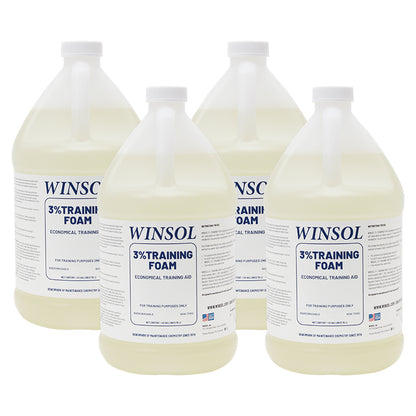 3% Training Foam 4-gallon case firefighter drill foam
