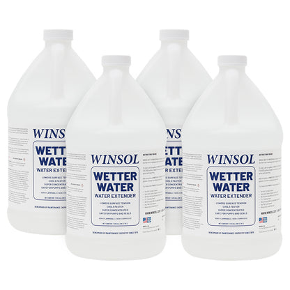 Wetter Water 4-gallon case fire suppression wetting agent